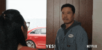 randall park yes GIF by NETFLIX