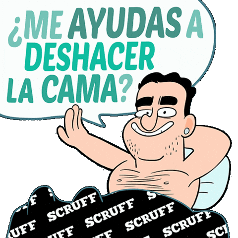 Gay Cama Sticker by SCRUFF