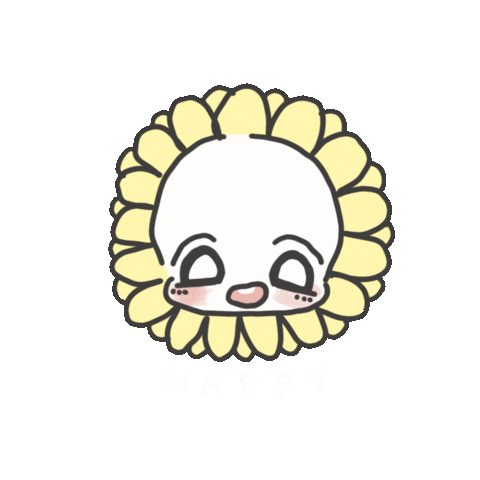 Happy Sticker