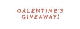 Galentines Day Giveaway Sticker by Leahlani Skincare