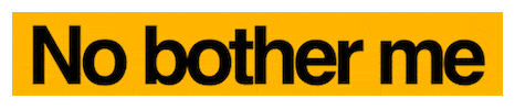 Nobotherme Sticker by BAMBOONETWORK