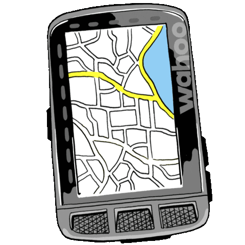 Cycling Roam Sticker by Wahoo Fitness