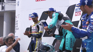 Celebration Win GIF by MotoGP