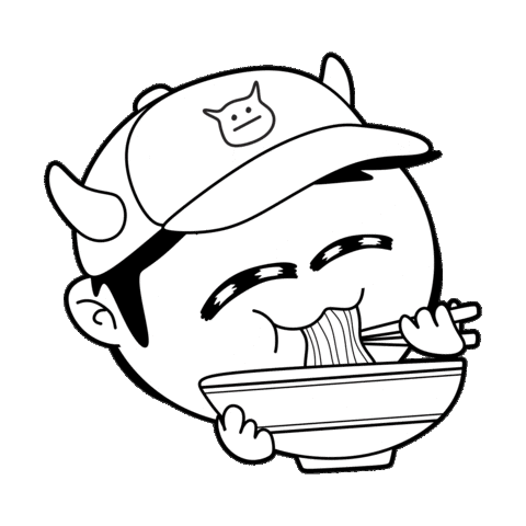 Travel Eating Sticker