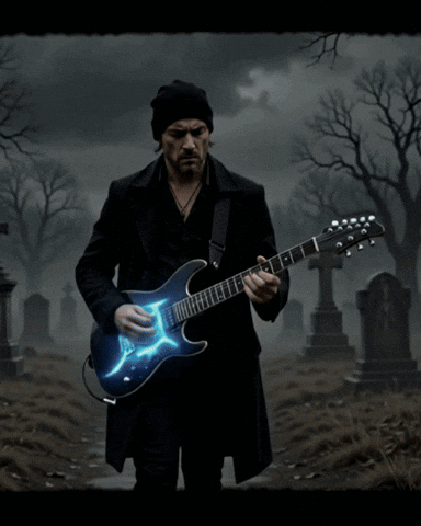 Music Video Guitar GIF by P A R I S I