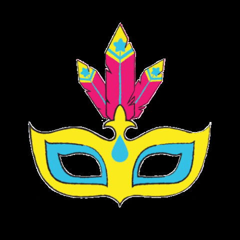 Mask Carnaval GIF by Cartoon Network Brasil