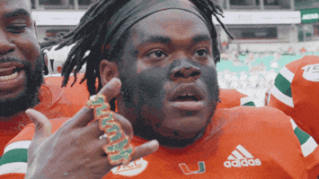 Canes Football GIF by Miami Hurricanes