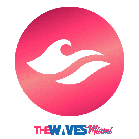 Spin Miami Sticker by thewavesmiami