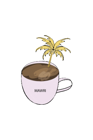 Coffee Sticker by MAWRIFOODANDMORE