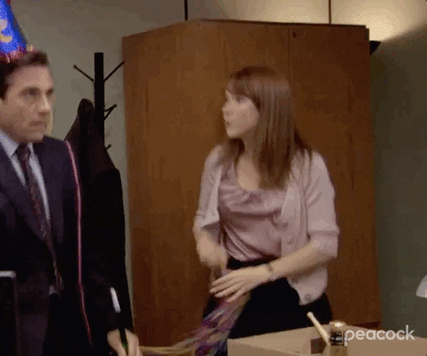 Season 7 Reaction GIF by The Office - Find & Share on GIPHY