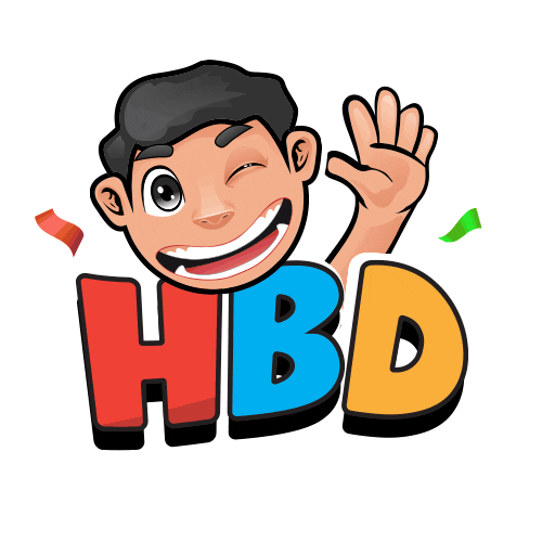 Happy Birthday Sticker by Rafli