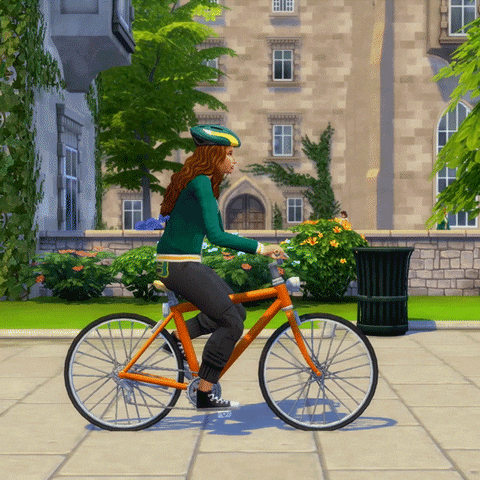 Bike Bicycling GIF by The Sims