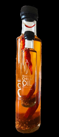 Ruby Roots Chilli Oil GIF