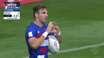 France Celebration GIF by World Rugby