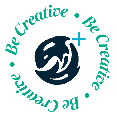 ORCA+ Be Creative Sticker