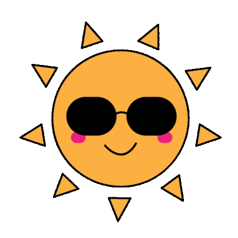 Happy Sun Sticker by Xindots