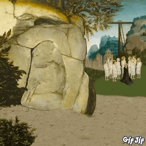 He Is Risen Resurrection GIF by Demic