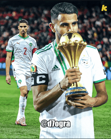 Riyad Mahrez Cup GIF