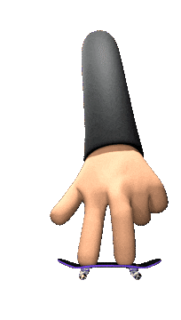 Skate Board Sticker by darkhearts