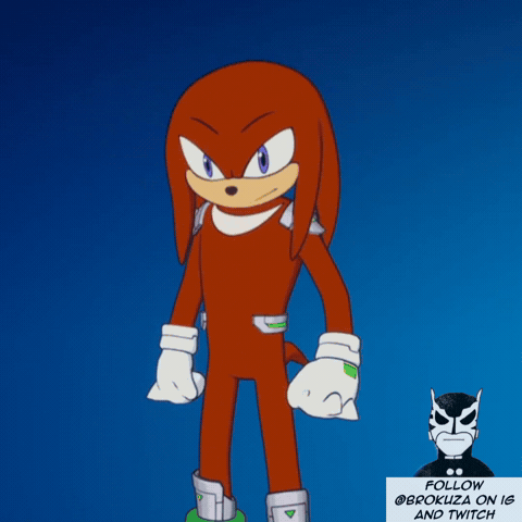Sonic The Hedgehog Knuckles GIF