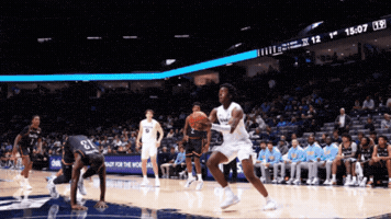 Flex Dunk GIF by Xavier Men's Basketball
