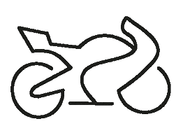 Moto Riding Sticker