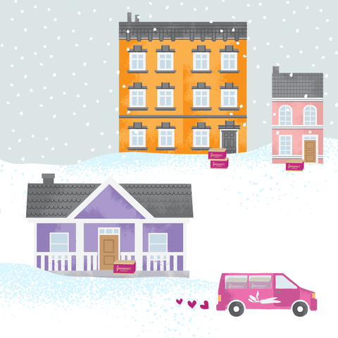 Illustration Snow GIF by Imperfect Foods