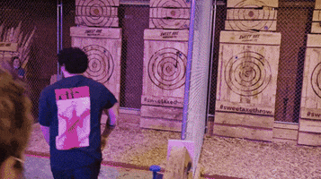 GIF by Sweet Axe Throwing Co.