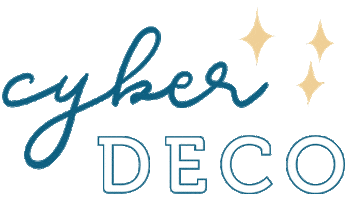 Cyber Sticker by The Deco Journal