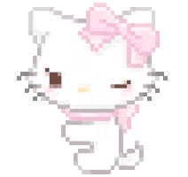 Cat Pixel Sticker