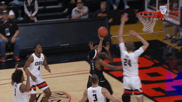 Basketball Block GIF by Pac-12 Network