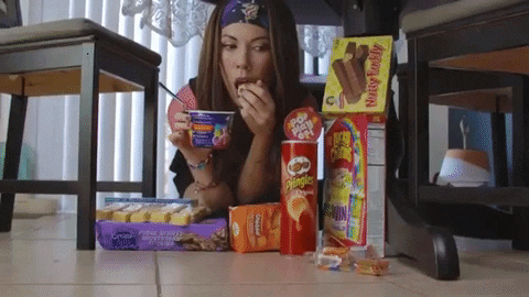 Hungry Potato Chips GIF - Find & Share on GIPHY