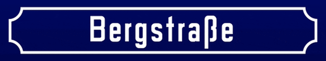Bergstraße Straßenschild GIF by Lulububu Software GmbH