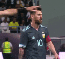 Be Quiet Lionel Messi GIF
