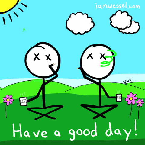 Good Morning Love GIF by Stoner Stick People