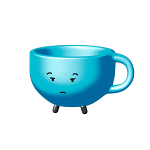 Tired Sticker