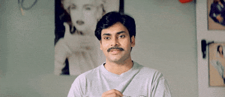 Pawan Kalyan Love GIF by Sharat North America Exhibition