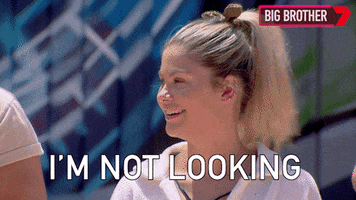 Cant Look Big Brother GIF by Big Brother Australia