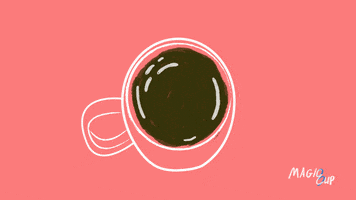 courtneypure coffee coffeecup 8ball magic 8 ball GIF