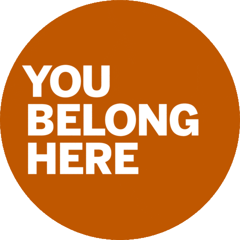 Community Belong Sticker by College of Natural Sciences, UT Austin