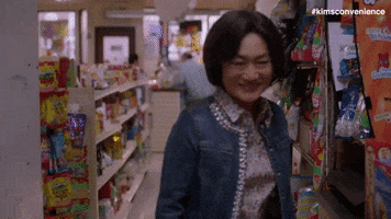 Eavesdropping Jean Yoon GIF by Kim's Convenience