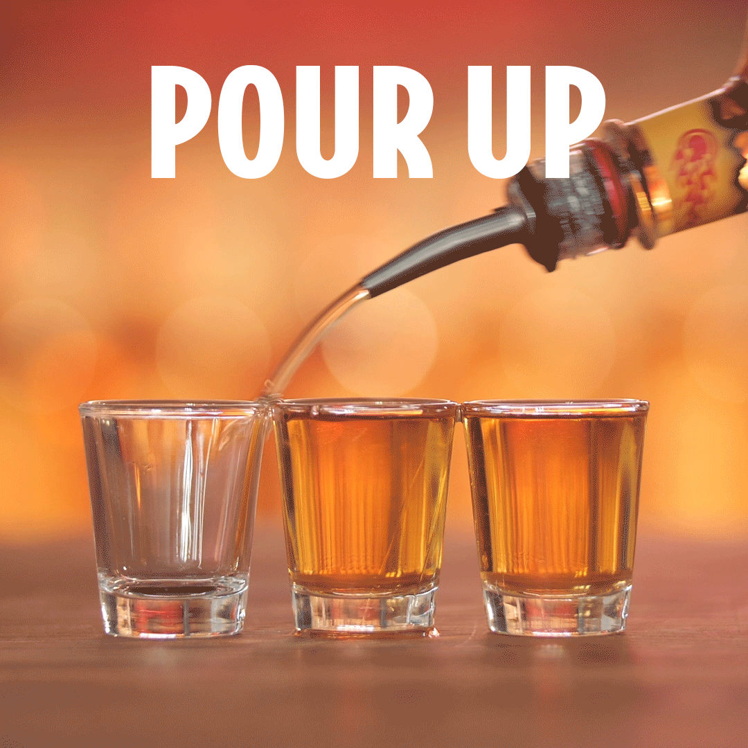 Bottoms Up Alcohol GIF by Fireball Whisky