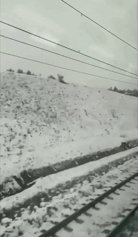 France Snow GIF by Storyful