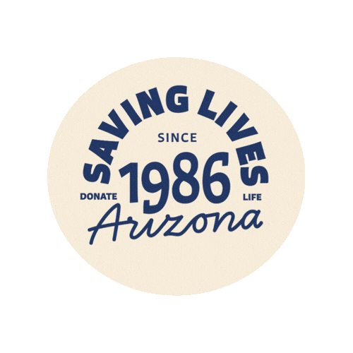 Donate Life Arizona Sticker by Donor Network of Arizona (DNAZ)