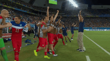 celebrations win GIF by HuffPost