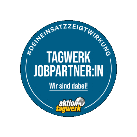 Sticker by Aktion Tagwerk