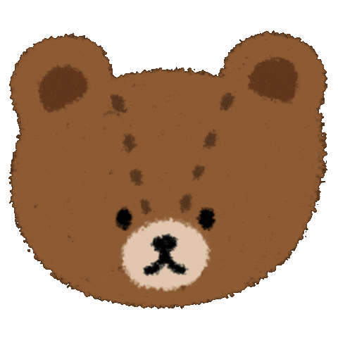 Bear くま Sticker