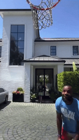 Lebron James Dunk GIF