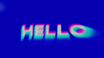 Glitch Hello GIF by RS