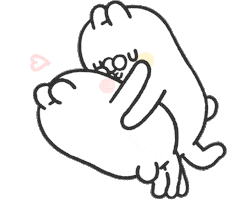 愛心 情侶 Sticker